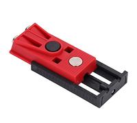 Jectse Localisateur de Trou de Guide de Perçage pour le Travail du Bois, évacuation Lisse de la Sciure de Bois, Position Réglable, Connexion Solide Sans Espace, Maintien Ferme, vers