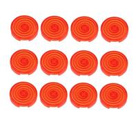 Jectse Lot de 12 Cache-Boutons d' pour Les Commutateurs Kailh, Cherry, TTC, Akko, Glorious, Diamètre 20,2 Mm, Compatible avec Sallybox, FightingBox, Slimbox, FlatBox, Antidérapant (Rouge)