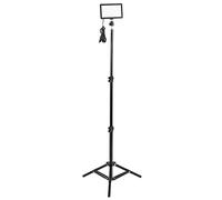 Jectse Lumière de Remplissage à LED Portable avec 10 étapes de luminosité, Trépied Réglable 2 Ensembles de Streaming en Direct, 70 Perles, 1000 LM pour Les Portraits, ABS/Noir