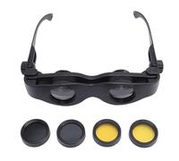 Jectse Lunettes Binoculaires, Grossissement 3X Hands Off Opera Lunes avec Objectif polarisé, Verre de Télescope de Mise au Point Réglable pour la Pêche, L'observation des Oiseaux, Les