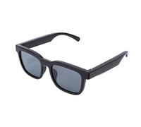 Jectse Lunettes de Soleil Intelligentes, Conception de Haut-Parleur, Contrôle de L'assistant Vocal, Lecture de Musique 15 Heures en Veille 500 Heures, Lentille Verte Polarisée,