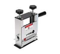 Jectse Machine à Dénuder Manuelle, Outil de Dénudage de Fil de Perceuse électrique, Dénudeur de Câble pour Fils de 3 à 17 Mm, Machine à Dénuder de Fil Réglable