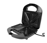 Jectse Machine à électrique, Gril Antiadhésif, Gain de Place pour la Cuisson du Petit Déjeuner, des Collations au Fromage grillé, en Acier Inoxydable Noir, Dortoirs, Petits Appartements