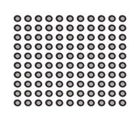 Jectse Marqueur de Balayage 3D de 6,0 Mm pour le Scanner 3 D, 100pcs 3D Suivi des Points de Référence des Points de Référence, Réflexion Magnétique Réflexion Optique de Localisation
