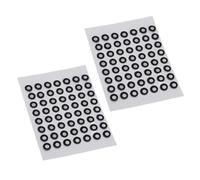 Jectse Marqueur du Scanner 3D 1120 PCS, Intérieur 3 Exter 6, Cibles Adhésives Réfléchissantes élevées pour la Numérisation 3D, de Mouvement, Analyse de la Marche, Industries Multiples