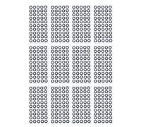 Jectse Marqueur du Scanner 3D 600pcs Marqueur de Balayage 3D Réfléchissant, Point de Suivi 3D pour le Contrôle de la qualité de L'ingénierie Inverse
