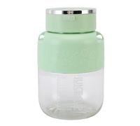 Jectse Mélangeur de Jus électrique Rechargeable Portable pour la Forme Physique de la Maison de Bureau (GREEN)