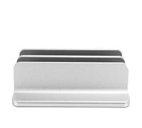 Jectse Mémoire à Double Mémoire en Aluminium-Alliage-Livre Stand pour Le Département de Chaleur et la du Livre, Un Support Stable pour Ordinateur/Tablette PC avec Protection en Silicone à Trois