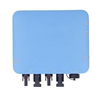 Jectse Micro-Onduleur, 120V 230V Onduleur Solaire RÉSAIAU IP65 ÉTANCE, Contôle WiFi, Onduleur à Onde Sinusoidale Pure en Alliage d'Aluminium, Entrée Solaire MPPT 20V-60V Sarette 80V-280V (600W)