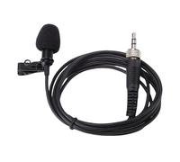 Jectse Microphone à Revers Lavalier, adapté aux Systèmes émetteurs sans Fil, Micro à Condensateur Portable avec Bouchon de Verrouillage Vis de 3,5 Mm