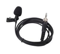 Jectse Microphone Lavalier, Micro à Condensateur Omnidirectionnel avec Collier de Serrage en Métal Solide pour émetteur sans Fil EW100 EW300 EW500, Enregistrement en Studio de Diffusion
