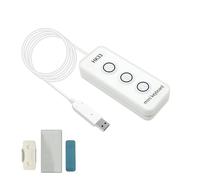 Jectse Mini 3 Clés Cut Copy Coller Clavier, Claviers Programmables, pour Les Utilisateurs Malvoyants, Fonction de Définition de Macro, pour Le Multimédia, Les Fonctions du Clavier, Les (Hk33ubm Noir)