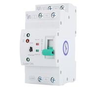 Jectse Mini ATS, Commutateur de Transfert Manuel Automatique 2P 80A pour Générateur Domestique, Sélecteur électrique Double Puissance avec Montage sur Rail DIN