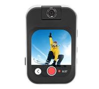 Jectse Mini Caméra Corporelle, Caméra d'action Portable HD 48 MP, avec écran Tactile de 2,02 Pouces, Enregistrement des Mains, Caméra Portable à Clipser pour la Promenade des Animaux