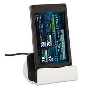 Jectse Mini écran IPS USB 3,5 Pouces, Moniteur de Données AIDA64 PC CPU GPU, Panneau de Capteur PC avec Câble de Carte Mère 4 Broches pour Boîtier D'ordinateur pour Linux