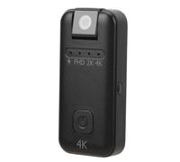 Jectse Mini Enregistreur Vidéo de Caméra Corporelle, Caméra Corporelle Portable 4K HD, Caméra de Vision Nocturne IR et Enregistrement en Boucle pour Garde de sécurité Extérieure de la