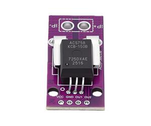 Jectse Module de Courant Hall 150A, Capteur à Effet Linéaire PCB, Capteur de Courant Hall pour Contrôle Moteur avec Embase à Broches