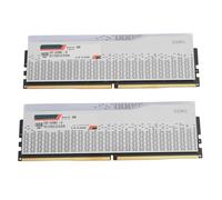 Jectse Module RAM DDR5 RVB, 32 Go (2 X 16 Go) 6400 MHz PC5 51200U CL32 39 39 80 Kit de Module de Mémoire, Module de Mémoire RAM pour PC de Bureau pour XMP3.0 Expo