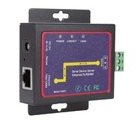 Jectse Module Serveur 485 vers Ethernet, Convertisseur de Port Série Industriel avec Modes UDP Client Serveur et Prise en Charge Modbus RTU, pour L'automatisation D'usine et la (Prise UE)