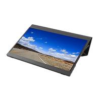 Jectse Moniteur Portatif d'écran Tactile de 17,3 Pouces, Moniteur Portatif de Type C Amplificateur de Puissance Audio Full HD 1080P 100-240V pour Téléphone Portable (Prise UE)
