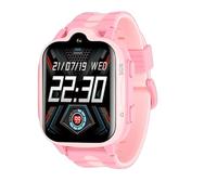 Jectse Montre Intelligente pour Enfants 4G LTE, Appel Vidéo Appel Bidirectionnel SOS LBS Tracker IP67 écran Tactile étanche avec Répertoire de Jeux de Caméra, pour Garçons Filles
