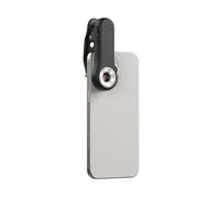 Jectse Objectif de Microscope de Téléphone 200X, Zoom 1000X avec 18 Lumières LED, Filtre CPL pour Smartphone, évaluation de Bijoux, Analyse des Matériaux