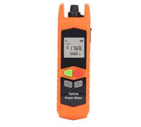 Jectse Optical Power Messer Tester Professionnel -50 à 26 DBm avec Léger à LED, Testeur de Câble en Fibre de Verre Léger pour les Travailleurs de la Construction