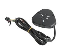 Jectse Ordinateur de Bureau -Power Bouton Double Bouton Conception de L'interrupteur de Réseau PC de Bureau Portable Compact pour Ordinateur (2 USB)