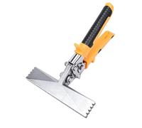 Jectse Outil de Pliage en Métal de 6 Pouces, Pince à Cintrer à Mâchoire Droite, Sertisseuse Manuelle pour Système CVC, avec Poignée Ergonomique Antidérapante et Ressort Permettant