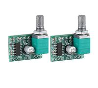 Jectse PAM8403 Mini Module Amplificateur Numérique, Carte D'amplificateur de Puissance 5 V, Sortie 3 W + 3 W avec qualité Sonore Haute fidélité pour les Projets de Haut-parleurs DIY, 2