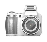 Jectse Petit Appareil Photo Numérique, Enregistrement Vidéo de 60 MP 4K, Zoom Optique 12x avec Autofocus, Idéal pour Les Voyages, Vlog (White)