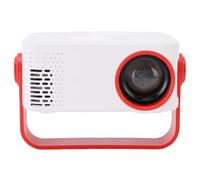 Jectse Petit Projecteur 1080P Portable WiFi, Rotation à 360 Degrés, Correction Automatique, Projecteur de Film LED avec Mise en Miroir D'écran Full HD 150 Pouces pour la Maison, Le (Prise UE)
