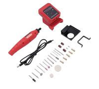 Jectse Petite Meuleuse Rechargeable 20V, Matrice électrique Réglable à 6 Niveaux pour la Gravure de Meubles, Assemblage de Modèles, Traitement