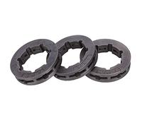 Jectse Pignon de Tronçonneuse, 3 Pièces 7T 3/8 Pouces 68210, Pignon d'excavatrice adapté pour 030 031 032 038 041 044 046 064 066 MS361 MS362 MS440, Pièces de Tronçonneuse Remplace OEM