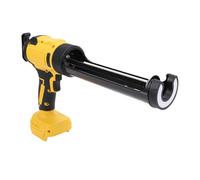 Jectse Pistolet à Calfeutrer sans Fil Rechargeable à 6 Vitesses, Prévention des Gouttes pour Installation de Douche, Jaune