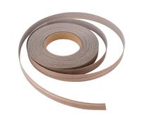 Jectse Placage de Noyer Noir en Bois, Lisière de Bande à Repasser, | Ruban en bois de contreplaqué flexible avec auto-adhésif thermofusible pour la restauration de meubles d\'armoire, 1,9 cm