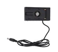 Jectse Plaque D'adaptateur de Batterie D'appareil Photo avec Indicateur d'alimentation LED pour Batterie NP F550 F570 F750 F770 F960 F970 Port de Sortie DC5.5 2,1 Mm Montage à Vis 1/4