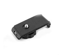 Jectse Plaque de Repos Noire à Libération Rapide pour la Courroie de Cou D'épaule de Caméra Dslr, Conception en Métal et en Plastique pour un Port Confortable, un Bouchon Confortable pour la