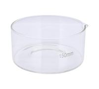 Jectse Plat de Cristallisation en Verre Borosilicate, 1300ml | Conception à fond plat, large application, bec verseur latéral pour une utilisation facile
