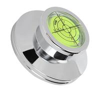 Jectse Player Player Stabilising Aluminium Alloy - Poids des Enregistrements pour Une Meilleure qualité Sonore pour Les Utilisateurs Audiophiles/DJ (Silver)
