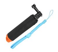 Jectse Poignée Flottante étanche Monopode de Bâton de Selfie de Plongée pour 9, Muscles Abdominaux Portables Poignée Flottante pour la Plongée avec Ceinture à Main (Orange)