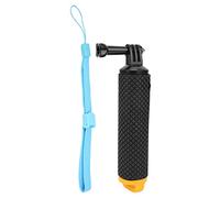 Jectse Poignée Flottante étanche Monopode de Bâton de Selfie de Plongée pour Osmo Action 9, Muscles Abdominaux Portables Poignée Flottante pour la Plongée avec Ceinture à Main (Yellow)