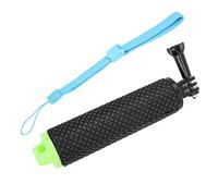 Jectse Poignée Flottante étanche Monopode de Bâton de Selfie de Plongée pour Osmo Action 9, Muscles Abdominaux Portables Poignée Flottante pour la Plongée avec Ceinture à Main (Green)