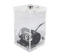 Jectse Pompe à Eau PC Réservoir Combo, Pompe de Refroidissement à Eau Balais avec Interface G1/4, 850ml Capacité 7m Tête de Pompe, Matériau Acrylique, Fonctionnement Silencieux pour