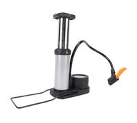 Jectse Pompe à Pied Miniature Portable Argentée, Gonfleur Rapide de Pneu pour Vélo électrique, Moto, Voiture, Structure Solide sans Couture, Performances Fiables