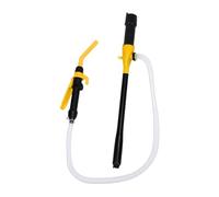 Jectse Pompe à Siphon électrique, Pompe de Transfert Portable Alimentée par Batterie pour Kérosène, avec Buse de Contrôle de Débit et Système de Filtration Fine, 2,2 GPM (YELLOW)