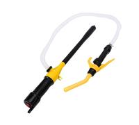 Jectse Pompe de Transfert de Carburant électrique Fonctionnant sur Batterie, Pompe à Siphon Portable 2,2 GPM, avec Filtre, Système de Filtration Efficace, pour Gaz, Eau, Convient aux (YELLOW)