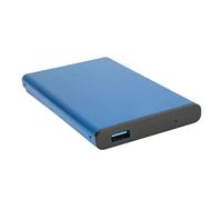 Jectse Portable 2.5 -inch - Logement de Disque Dur avec Interface USB3.0, Indicateur D'état LED, Bouche et Jeu pour Les Amateurs de Technologie et Les Professionnels (Blue)