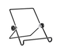 Jectse Porte-Tablette sans Glissement avec Revêtement en Caoutchouc, Angle de Confortable pour Les Utilisateurs de la Tablette, Idéal pour la Maison et Voyager (L)