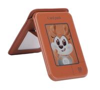 Jectse Portefeuille de Portefeuille de Cartes Magnétiques, Support de Portefeuille de Téléphone à écran à Encre NFC Universal Réglable avec écran de Couleur de 2,7 Pouces, Images de